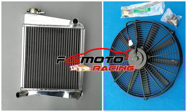 Aluminiumkøler til Austin Rover Mini SPI, Effektiv køling, Præcisionspasform, Holdbart design