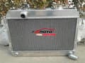 Miniatyrbillede 2 af 4: 3ROW Aluminium Radiator, Høj Køleydelse, Præcisionspasform til Datsun Pickups, Holdbar Aluminiumskonstruktion