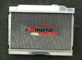 Miniatyrbillede 3 af 4: Aluminiumradiator, høj køleeffektivitet, holdbar aluminiumsbygning, perfekt pasform til MG MGA