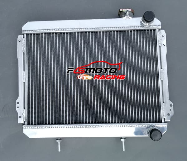 Aluminiumradiator, dobbelt række design, høj kølekapacitet, holdbar konstruktion