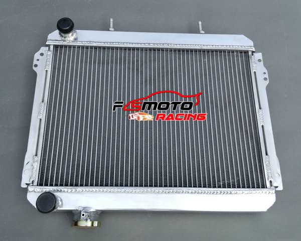 Aluminiumradiator, dobbelt række design, høj kølekapacitet, holdbar konstruktion