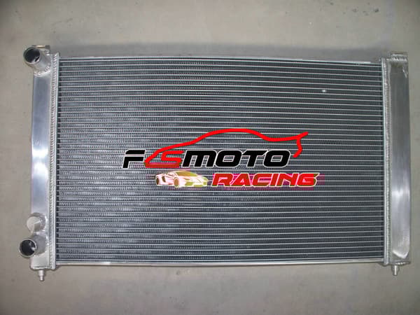Audi A4/S4 Aluminiumkylare, 2-radig design, inkluderar kylartopp, perfekt passform 1994-2006