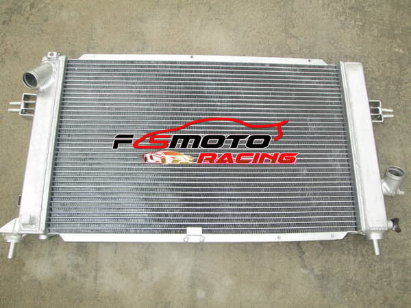 Aluminiumkylare och fläktmontering, passar Vauxhall/Opel Astra H MK5 och Zafira B, effektiv kylprestanda