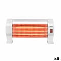 Pikkukuva 1 / 4: Sähkötoiminen halogeenilämmitin Argon W-HH1231 Valkoinen 1200 W (8 osaa)