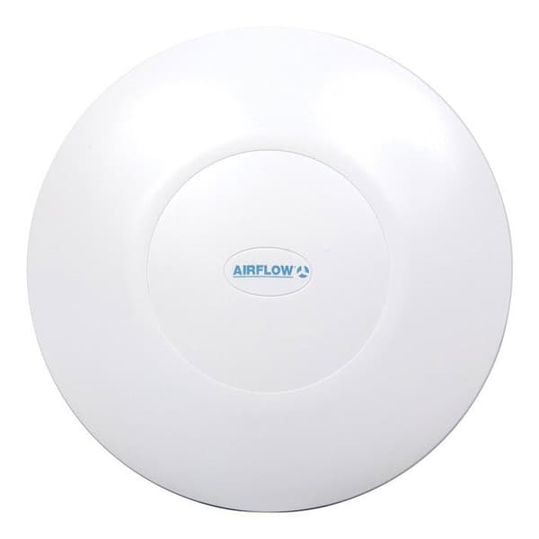 Airflow - iCONstant HT - cirkulation av luft med kontinuerlig drift, fuktighetsfläkt med timer, Vit
