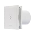 Miniatyrbild 1 av 4: Airflow - QT100MST (9041262) - Tyst ventilator med timer och rörelsedetektor 2 hastigheter 100mm
