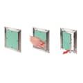 Miniatyrbild 2 av 4: Flikinspektion Åtkomstpanel - Aluminium + Gipsskiva 30x30cm KRAL10
