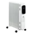 Miniatyrbillede 1 af 9: Bærbar Olie Radiator, 2290-2720W, 50.5x24x63 cm, Hvid