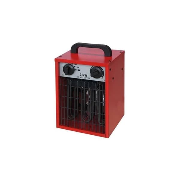 Industriell värmefläkt - PEREL - 2000 W - El - Stål - IP X4