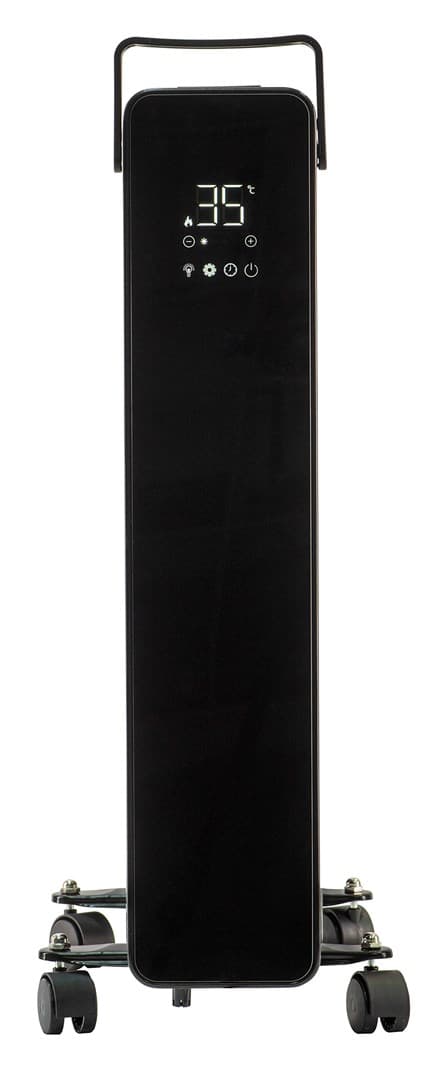 Elektrisk olievarmer 2500W Wi-Fi Sort 11