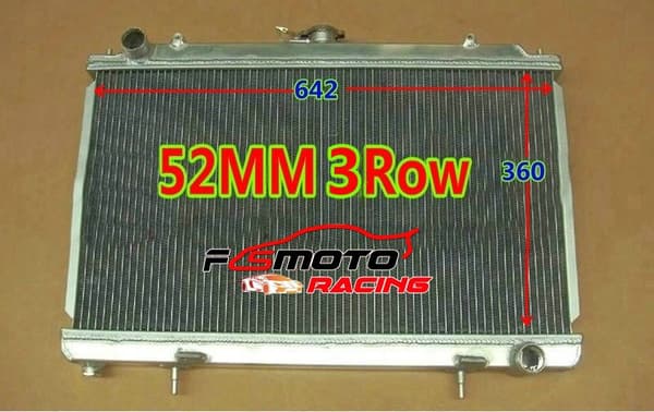 Nissan Silvia S14 S15 Kylare, Aluminiumkonstruktion, Effektiv Kylning, Anpassad Passform Design