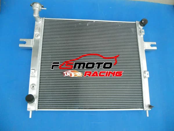 Aluminiumkylare för Jeep Grand Cherokee MK2 XJ MJ, Perfekt passform 1999-2005, Hållbar legeringskonstruktion, Förbättrad motoreffektivitet