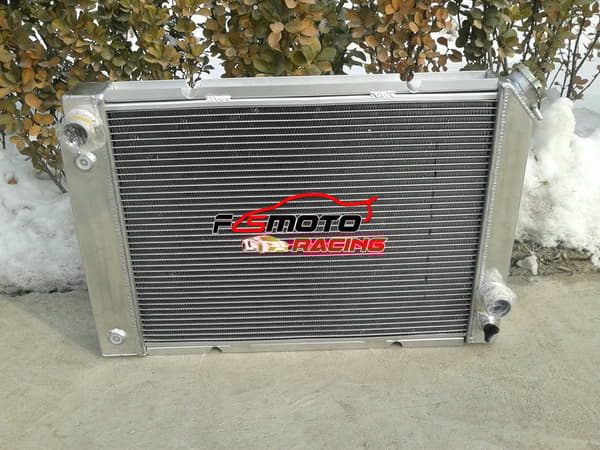 Aluminium Racing Kylare, 3-Rad Kärna, Optimerade Kylmått, Precisionstillpassning