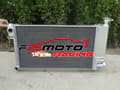 Miniatyrbild 4 av 4: Aluminiumkylare med fläkt, kärnstorlek H368mm x B610mm, kompatibel med Peugeot 306-modeller.