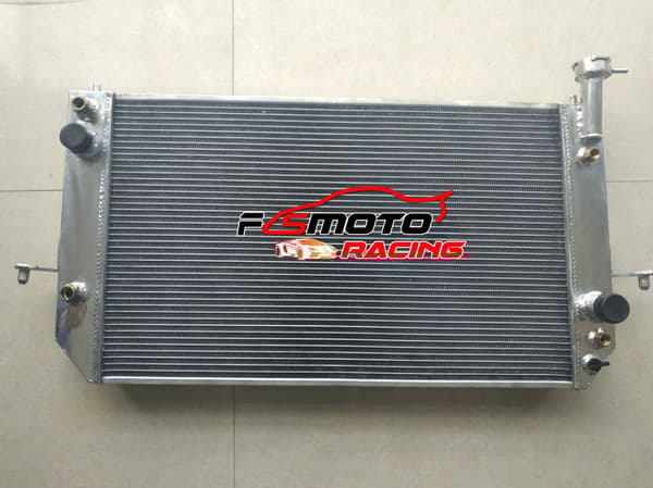 Aluminiumkylare, förbättrad kylprestanda, hållbar TIG-svetsad konstruktion, perfekt passform för Chevrolet Astro och GMC Safari.