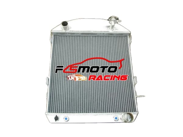Aluminiumkylare med fläkt, framplacering, kompatibel med Ford Model T,Endast radiator