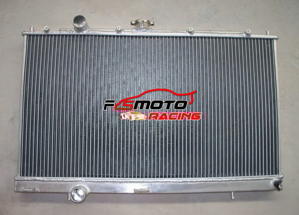 Aluminiumkylare, Ökad Kylkapacitet, Passar Mitsubishi Lancer Evo 4/5/6, Helt Svetsad Design