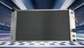 Miniatyrbild 2 av 4: Aluminiumkylare, 3-radig design, kompatibel med V6 4.3L-motorer, hållbar konstruktion