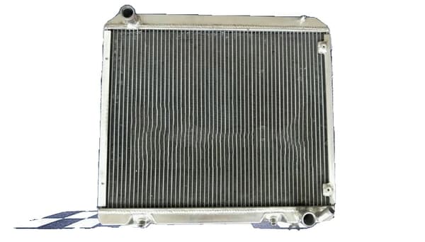 Aluminiumkylare, passar Mercedes Benz W113 280SL, kärnstorlek 17 3/8"x22 3/8", hållbar aluminiumkonstruktion