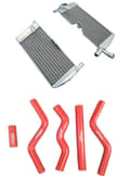 Miniatyrbillede 1 af 2: Aluminiumradiator, forbedret kølekapacitet, holdbar konstruktion,RØD