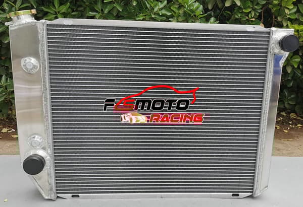 Aluminiumkylare för FORD FALCON, kärnstorlek 555mm x 460mm x 56mm, inlopp/utlopp 45mm/38mm