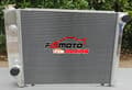Miniatyrbild 4 av 4: Aluminiumkylare för FORD FALCON, kärnstorlek 555mm x 460mm x 56mm, inlopp/utlopp 45mm/38mm