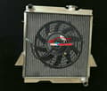 Miniatyrbild 2 av 4: Aluminiumkylare för Triumph TR6/TR250, Förbättrad kylprestanda, Hållbar TIG-svetsad konstruktion, Perfekt passform för klassiska modeller