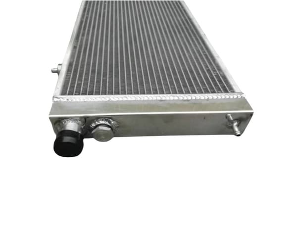 Aluminiumradiator, høj kølekapacitet, holdbar konstruktion, TIG-svejset design