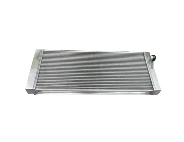 Aluminiumradiator, høj kølekapacitet, holdbar konstruktion, TIG-svejset design