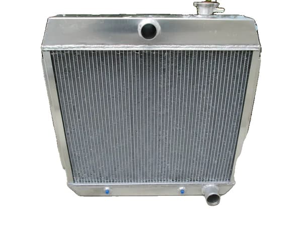 Aluminiumkylare, 3-radig design, motorkompatibilitet för V8, perfekt passform för Chevy 1955-1957