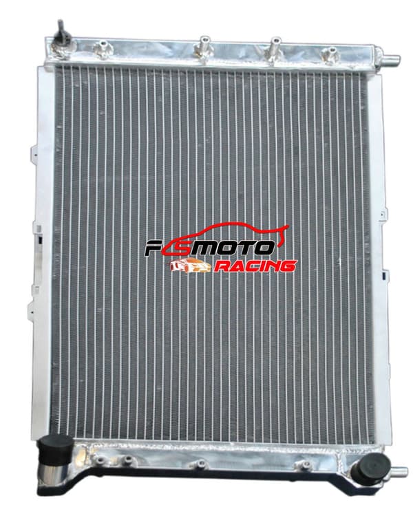 Aluminiumkylare, kärnstorlek 580 mm x 388 mm, kompatibel med Alfa Romeo 156, effektiv kylning