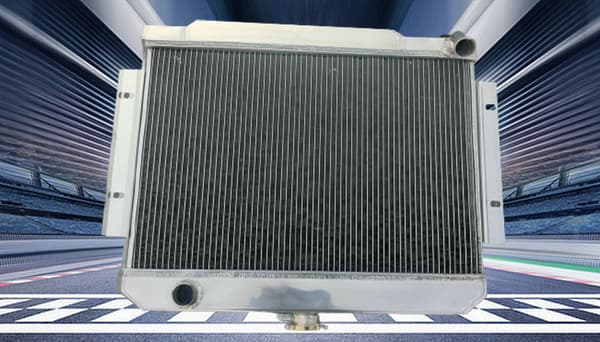Jeep CJ-seriens aluminiumracingkylare, 3-radig design, optimal kylning, passar modeller från 1970-1985