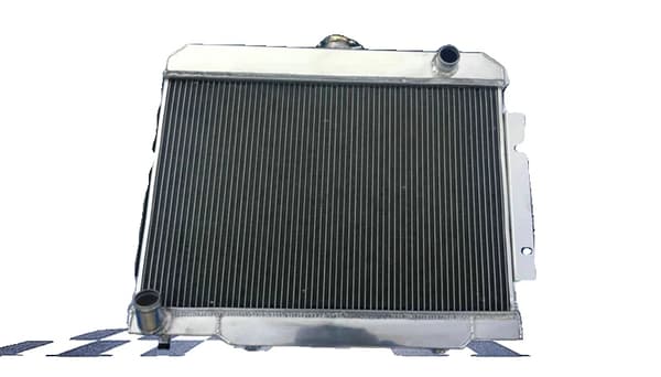 Jeep CJ-seriens aluminiumracingkylare, 3-radig design, optimal kylning, passar modeller från 1970-1985