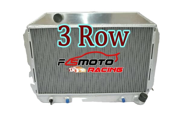 3 ROW Aluminiumkylare, Förbättrad Kylprestanda, Hållbar TIG-svetsad Konstruktion, Perfekt Passform för Datsun 240Z/260Z