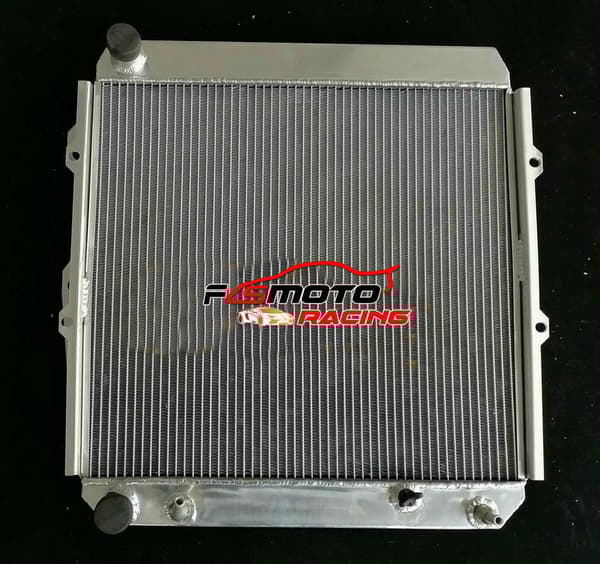 Aluminiumkylare, 4-radig design, direkt ersättning, passar Toyota Land Cruiser 1990-1993