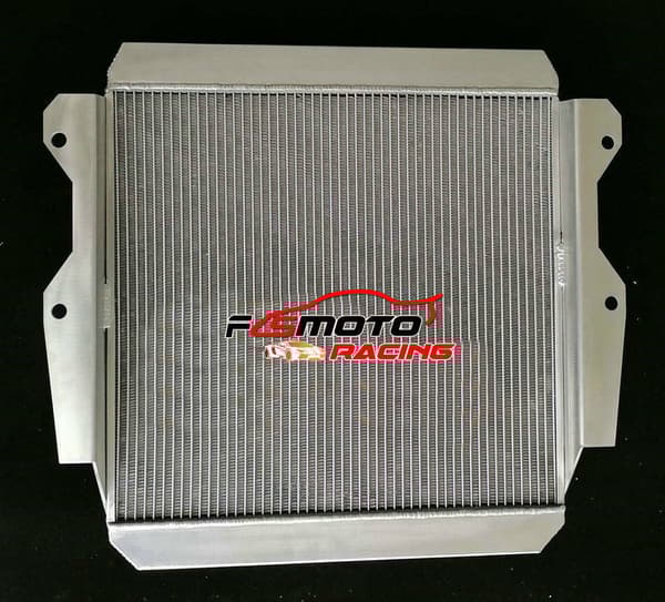 Aluminiumkylare, 4-radig design, direkt ersättning, passar Toyota Land Cruiser 1990-1993