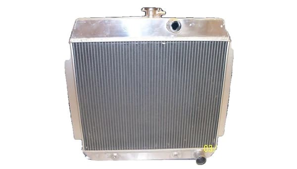 Aluminiumkylare för Chevy, 3-radig design, exakt passform för modellerna 1951-1954, effektiv kylprestanda