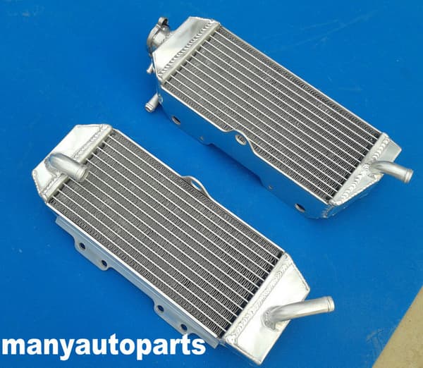 Aluminiumkylare för Yamaha WR 426F/450F, Ökad kylkapacitet, Robust design, Precision TIG-svetsning