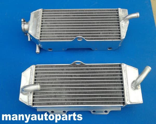 Aluminiumkylare för Yamaha WR 426F/450F, Ökad kylkapacitet, Robust design, Precision TIG-svetsning