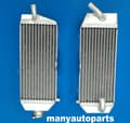 Miniatyrbild 2 av 4: Aluminiumkylare för Yamaha WR 426F/450F, Ökad kylkapacitet, Robust design, Precision TIG-svetsning