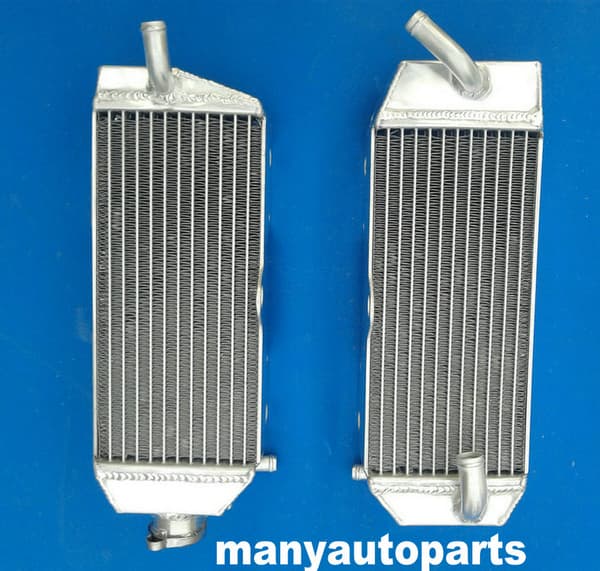 Aluminiumkylare för Yamaha WR 426F/450F, Ökad kylkapacitet, Robust design, Precision TIG-svetsning