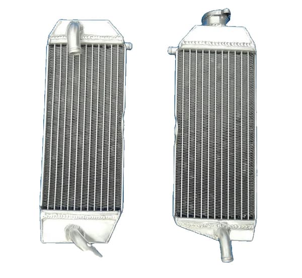 Aluminiumkylare för Yamaha WR 426F/450F, Ökad kylkapacitet, Robust design, Precision TIG-svetsning