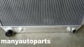Miniatyrbild 4 av 4: 3-kärnig aluminiumkylare, lättvikts på 6,25 kg, högpresterande kylning, perfekt passform för Toyota 4 Runner