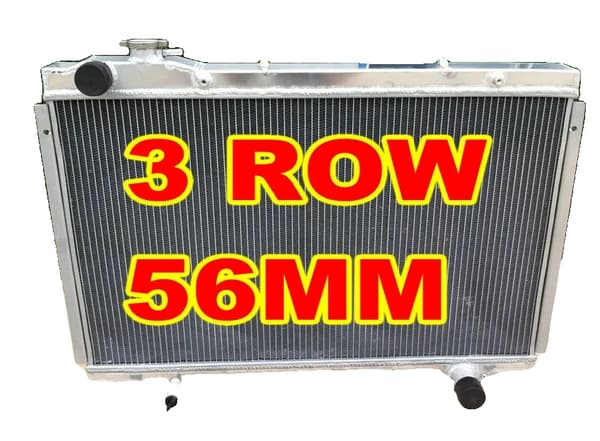 Aluminiumkylare, passar Land Cruiser HDJ80/HZJ80, hållbar konstruktion, effektiv kylning