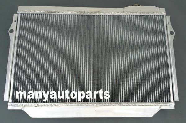 Aluminiumkylare för Toyota Land Cruiser, Perfekt passform för HDJ80/HZJ80, Hållbar aluminiumkonstruktion, Effektivt kylsystem