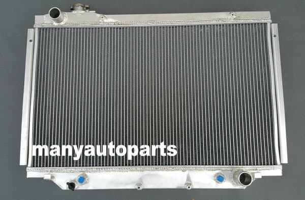 Aluminiumkylare för Toyota Land Cruiser, Perfekt passform för HDJ80/HZJ80, Hållbar aluminiumkonstruktion, Effektivt kylsystem