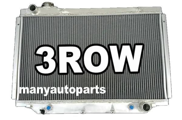 Aluminiumkylare för Toyota Land Cruiser, Perfekt passform för HDJ80/HZJ80, Hållbar aluminiumkonstruktion, Effektivt kylsystem