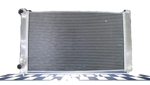 Audi A4/S4 Aluminiumkylare, 2-radig design, inkluderar kylartopp, perfekt passform 1994-2006