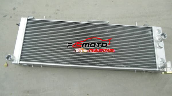 Aluminiumkylare för Jeep Cherokee XJ/Comanche, förbättrad kylkapacitet, kraftig design, perfekt passform