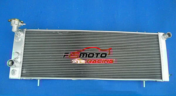 Aluminiumkøler til Jeep Cherokee XJ, forbedret kølekapacitet, helt i aluminium, perfekt pasform til 1991-2001 modeller.